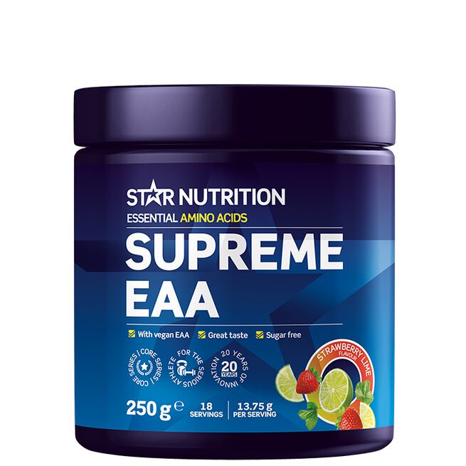 Supreme EAA, Strawberry Lime, 250 g 